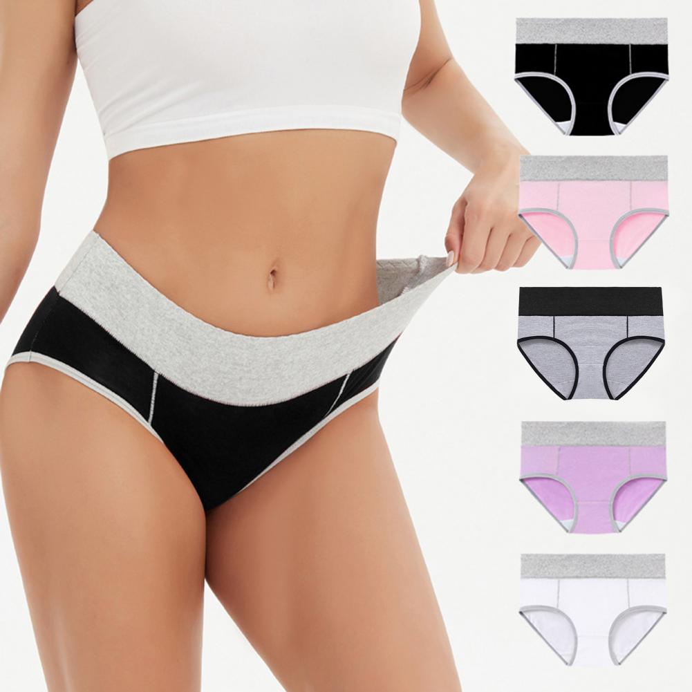 Period Panty Absorbent - Breathable High-waisted Panties High Absorbency Incontinence