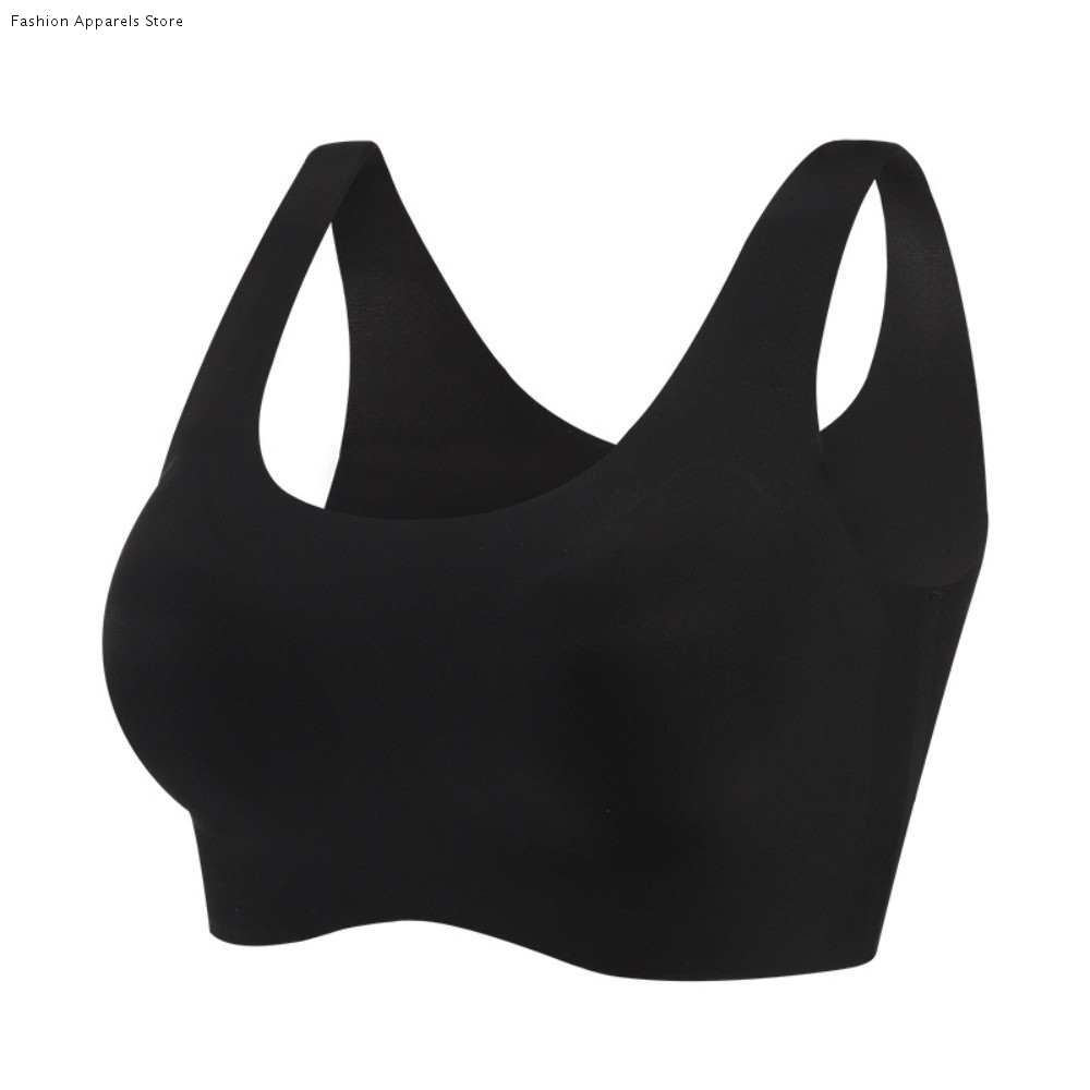 Bralette Wireless Soft - Soft Close-fitting Wireless Bra Shockproof Push