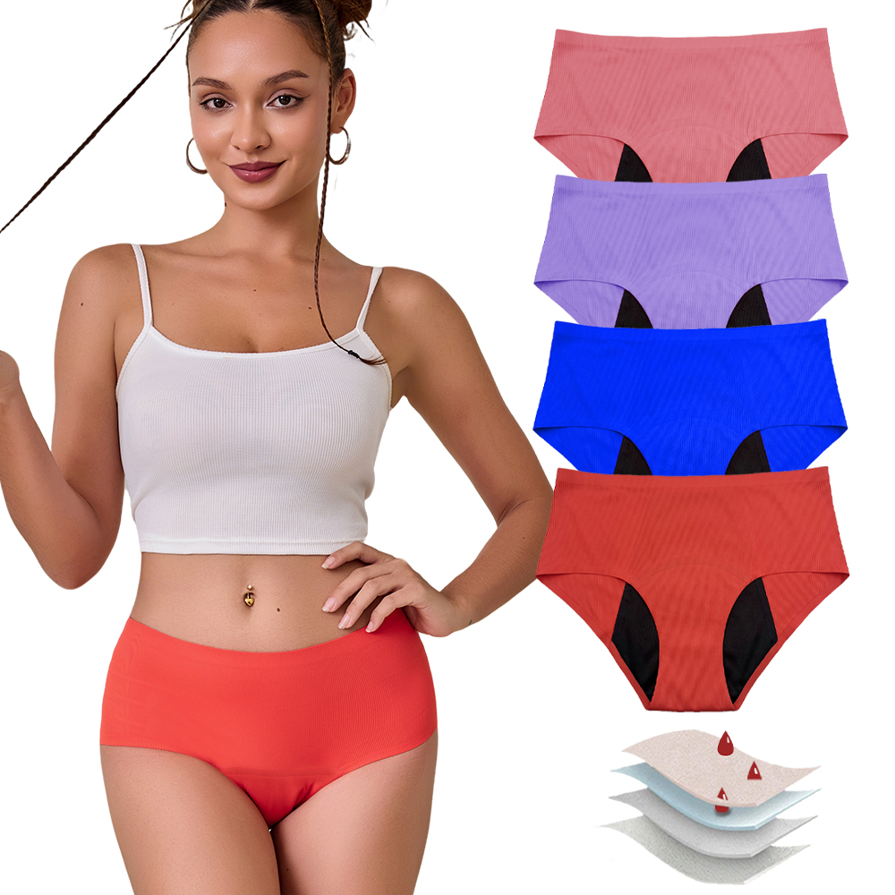 Hot Sale Mid-Rise Seamless Men - Period Panty Absorbent avaliação e preço