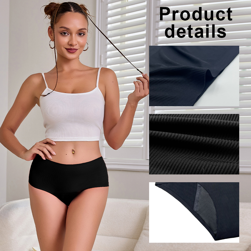 Hot Sale Mid-Rise Seamless Men - Period Panty Absorbent avaliação e preço