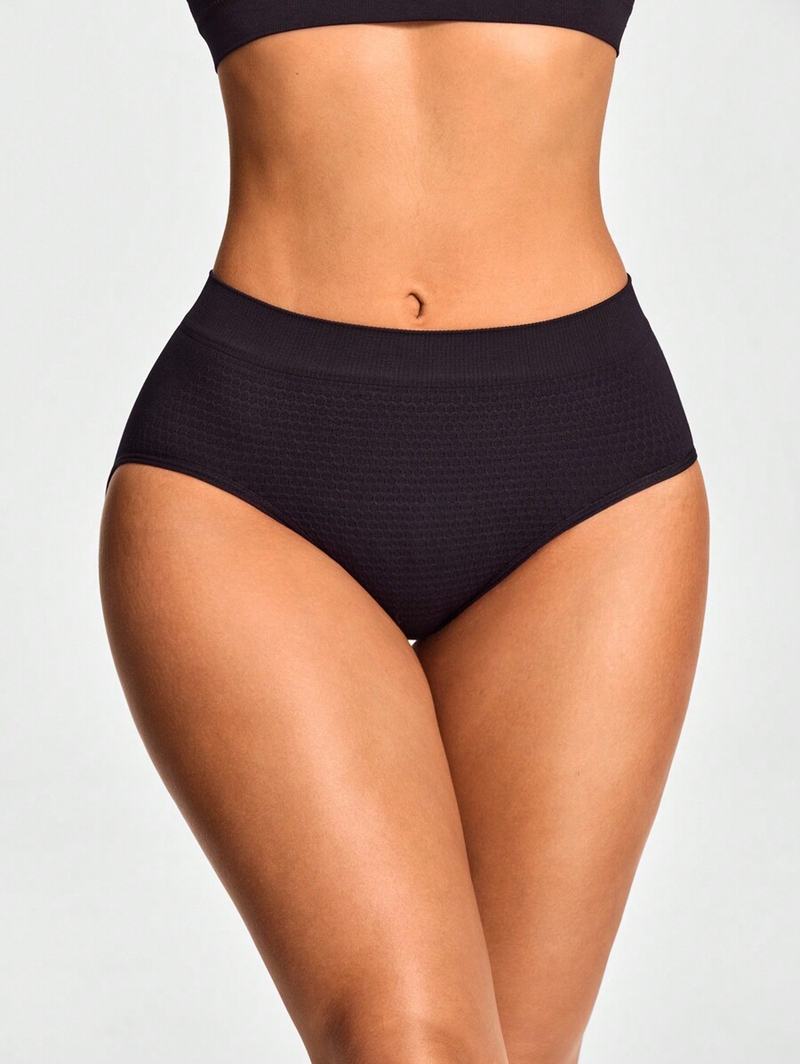 Seamless Mid-Rise Padded Brief - Seamless Underwear Women avaliação e preço