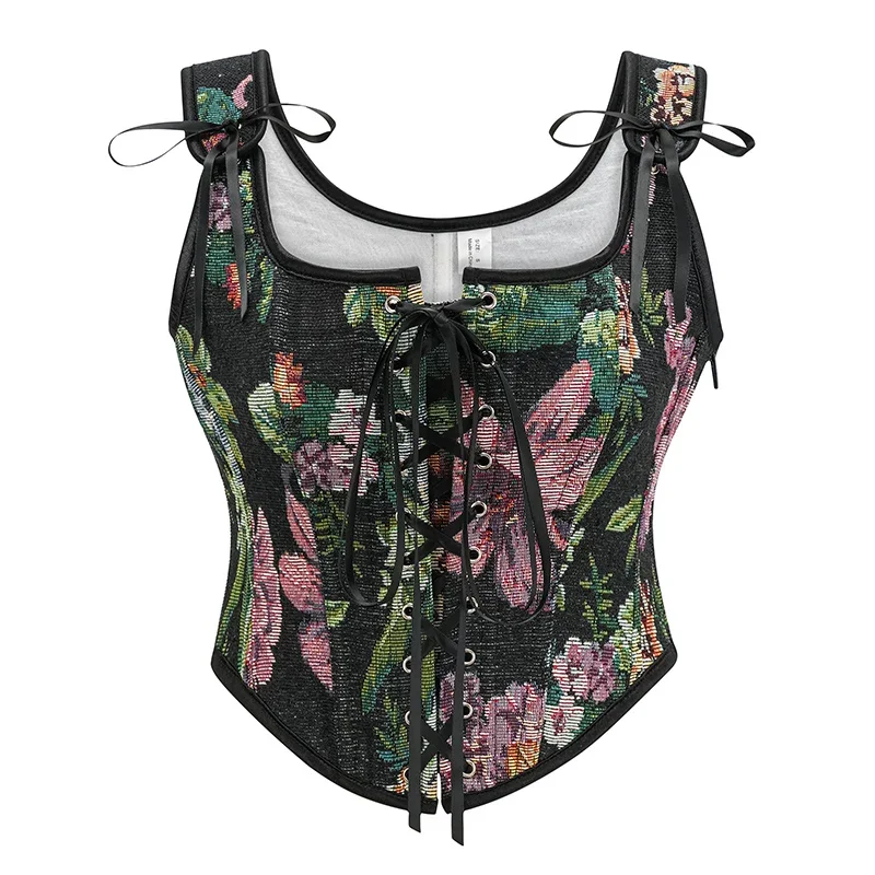 Vintage Gothic Women Corsets L - Corset Waist Cinch avaliação e preço