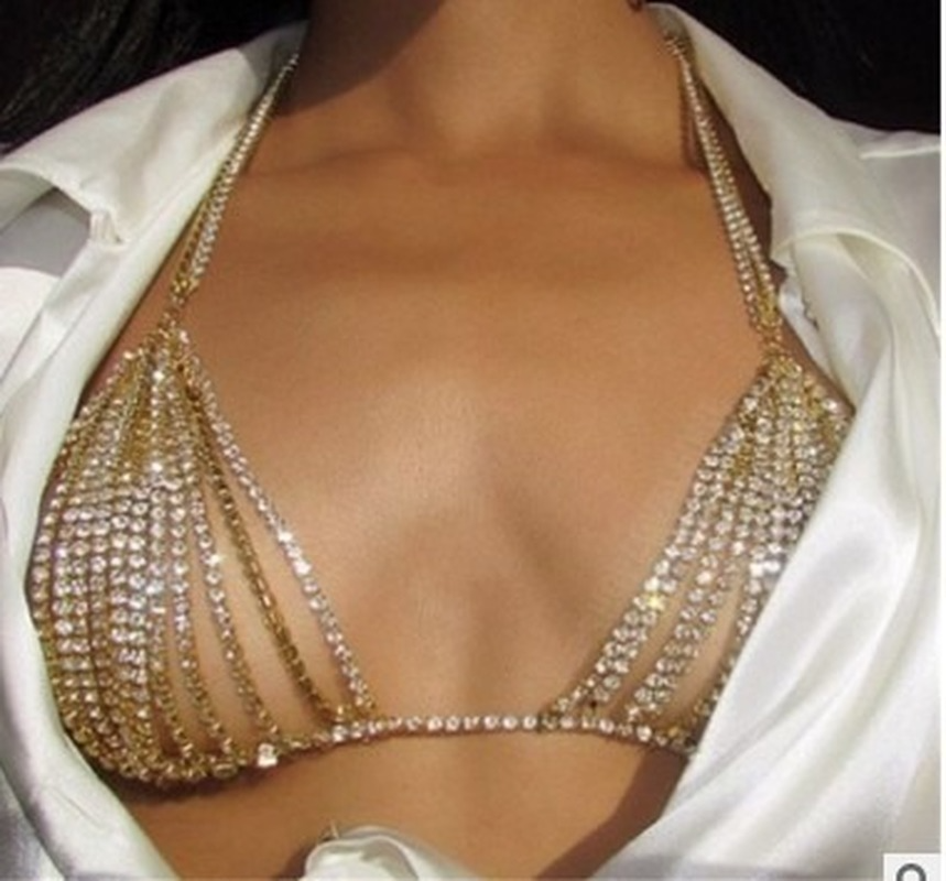 Luxury Heart Crytal Bikini Bod - Thong Bikini Women avaliação e preço