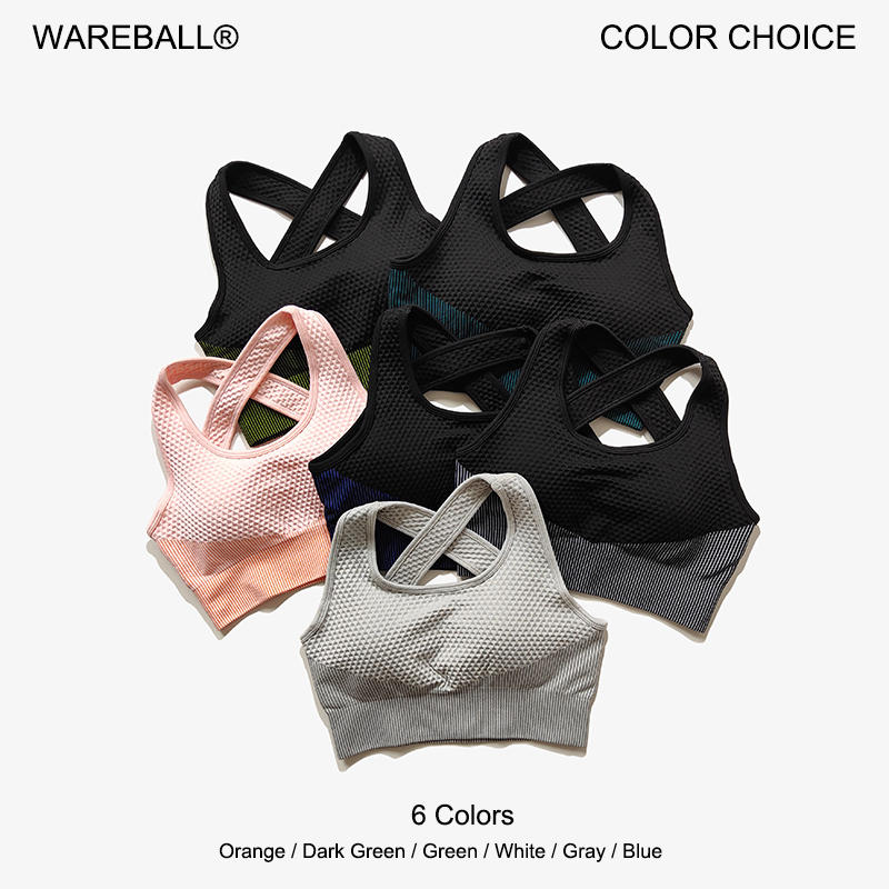 WAREBALL 6 Colors Yoga Sport B - Sports Bra High Impact avaliação e preço