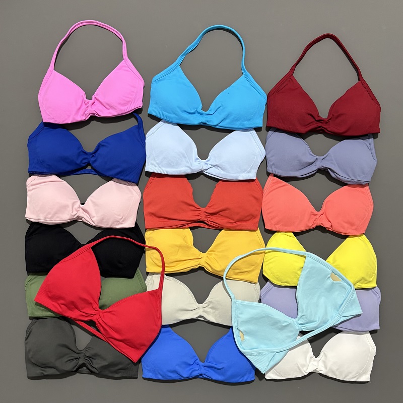 Sports Strappy Bra Yoga Underw - Sports Bra High Impact avaliação e preço