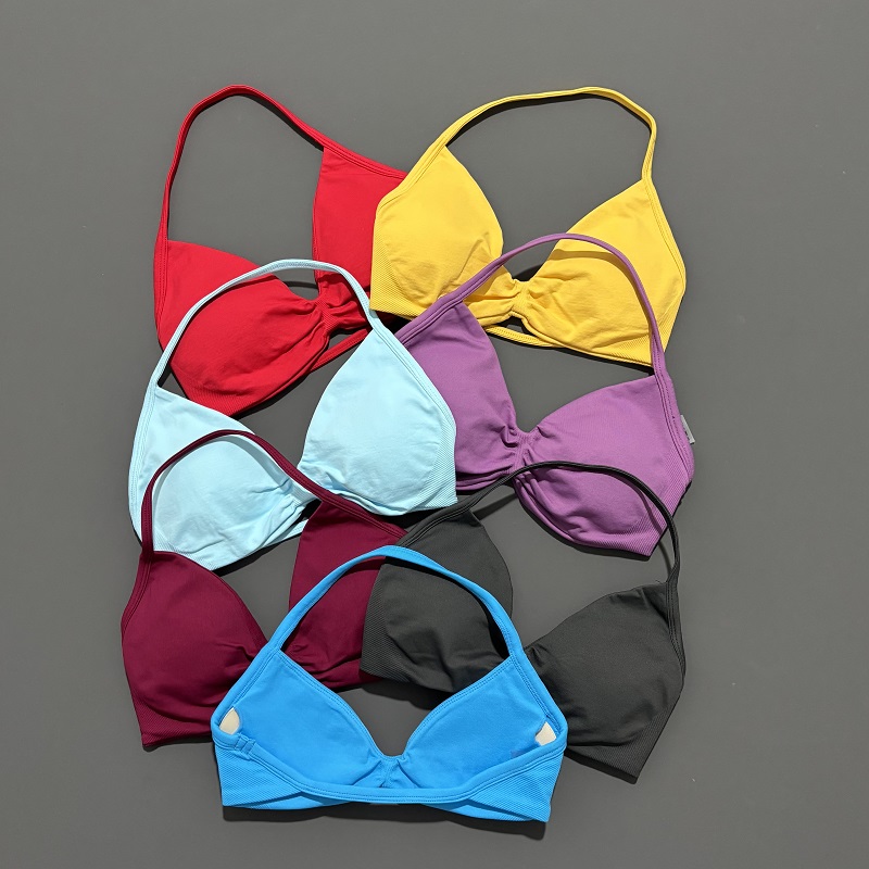 Sports Strappy Bra Yoga Underw - Sports Bra High Impact avaliação e preço