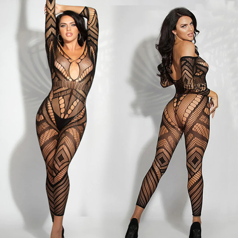 Porn Sexy Fishnet Bodystocking - Bodystocking Fishnet avaliação e preço