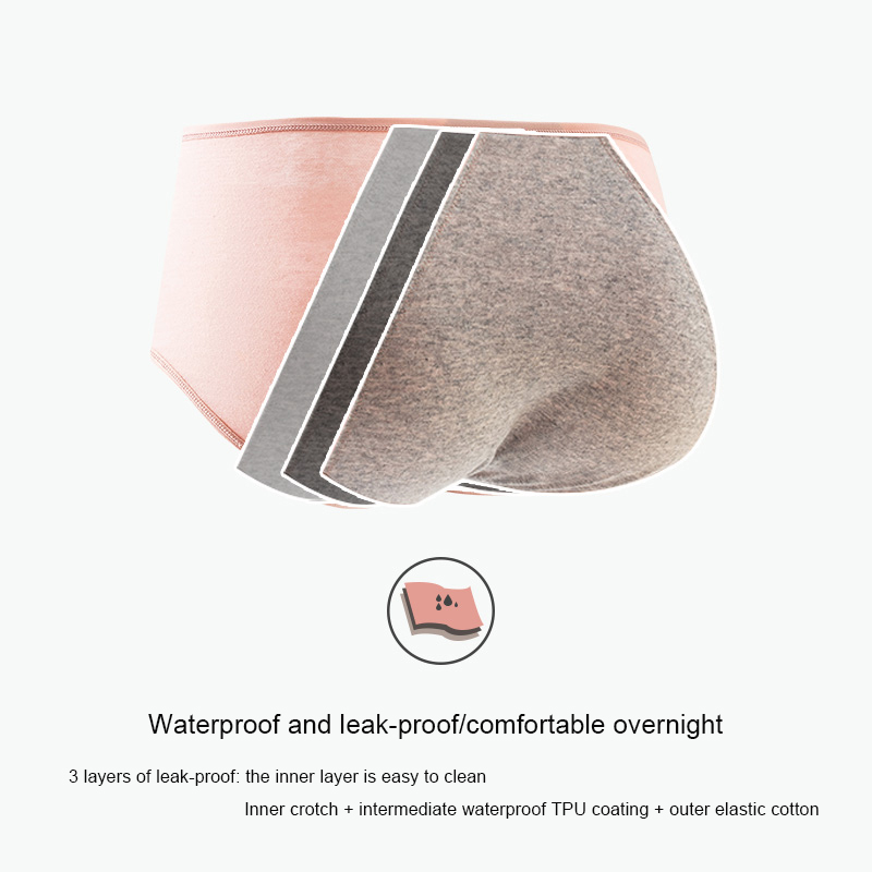 Cotton Menstrual Panties Leak  - Seamless Underwear Women avaliação e preço