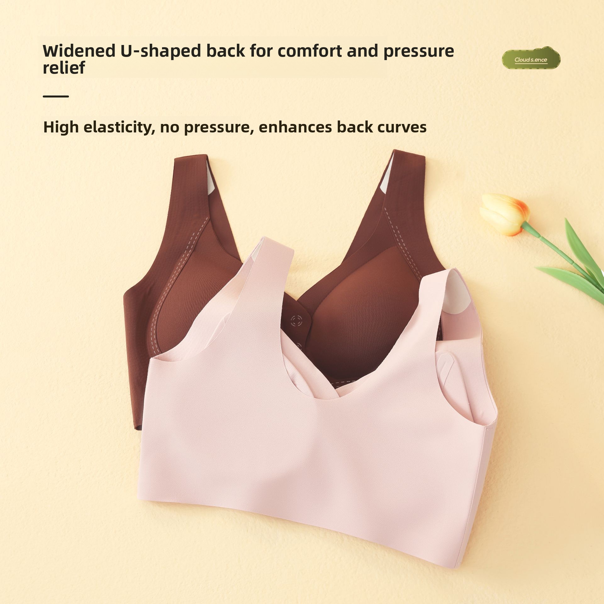 Soft Support Nursing Bra with  - Push Up Bra Padded avaliação e preço