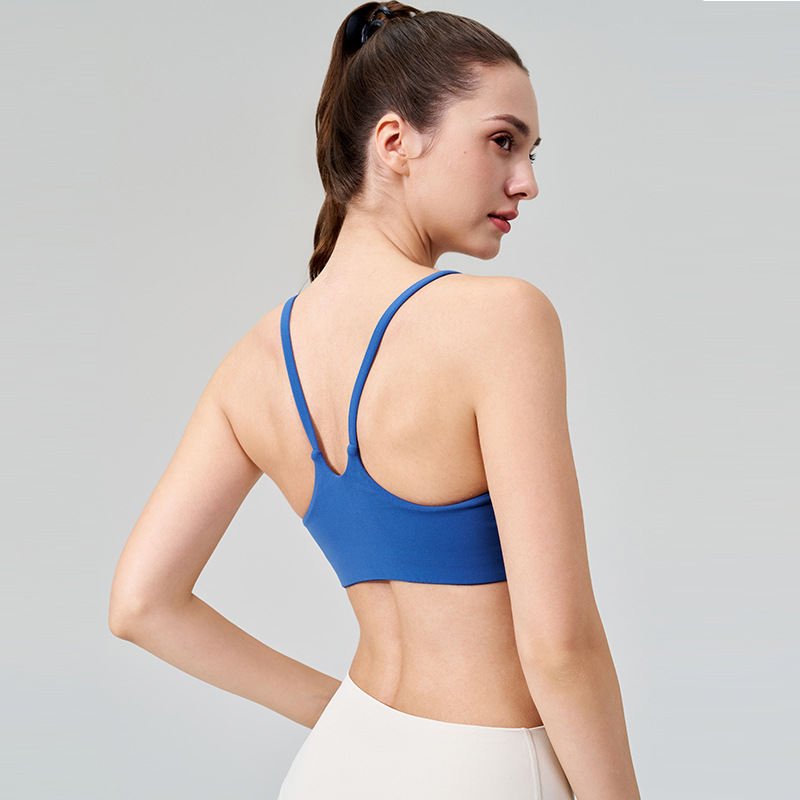 2026 Women Spring Summer Yoga  - Push Up Bra Padded avaliação e preço
