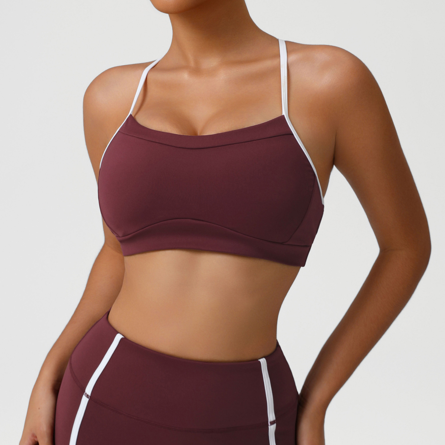 Stretchy Soft Sports Underwear - Sports Bra High Impact avaliação e preço