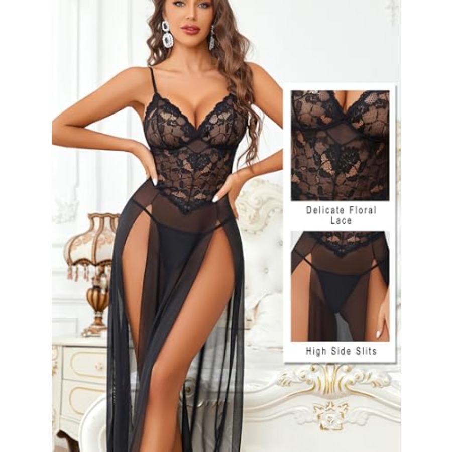 Avidlove Women Lingerie Dress  - Babydoll Chemise Night avaliação e preço