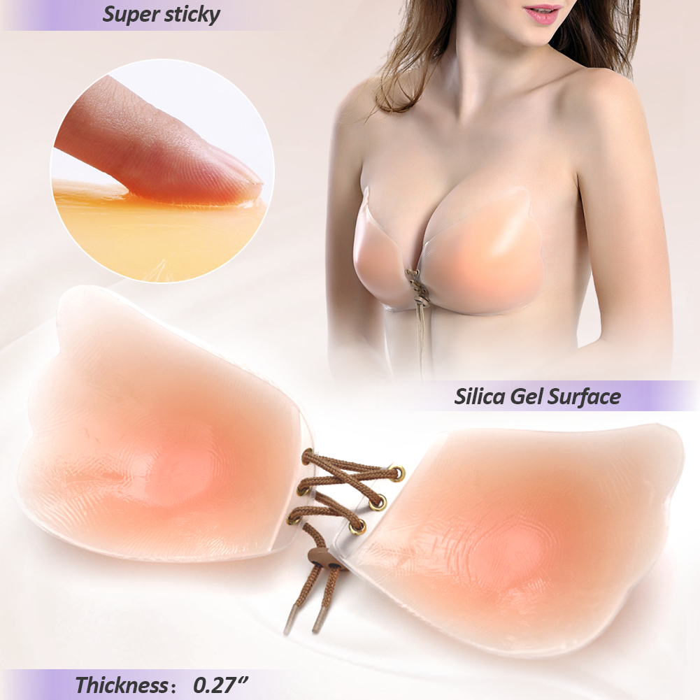 WEICHENS Breast Lift Adhesive  - Silicone Bra Adhesive avaliação e preço