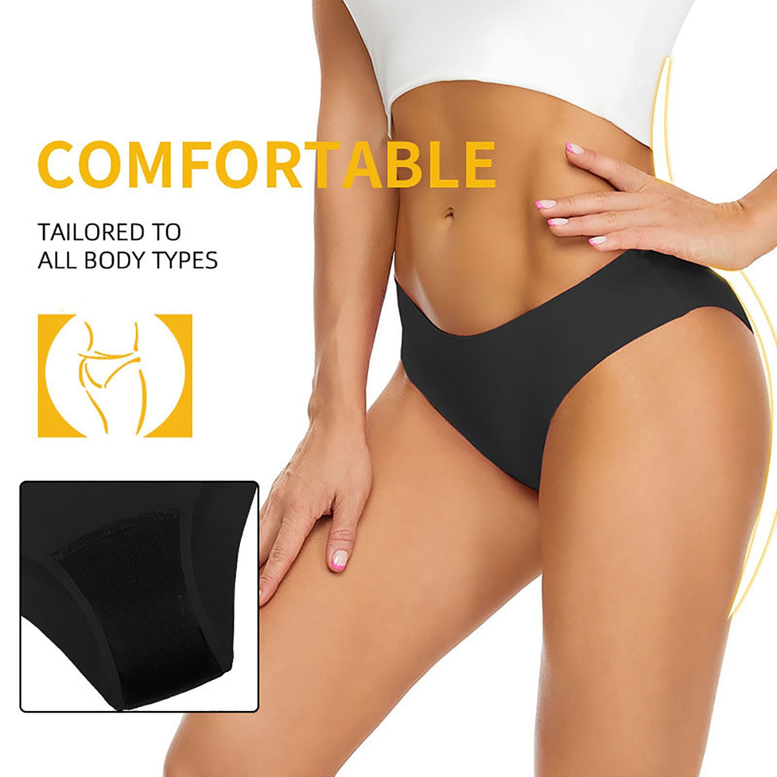 Menstrual Swimsuit Women Perio - Period Panty Absorbent avaliação e preço