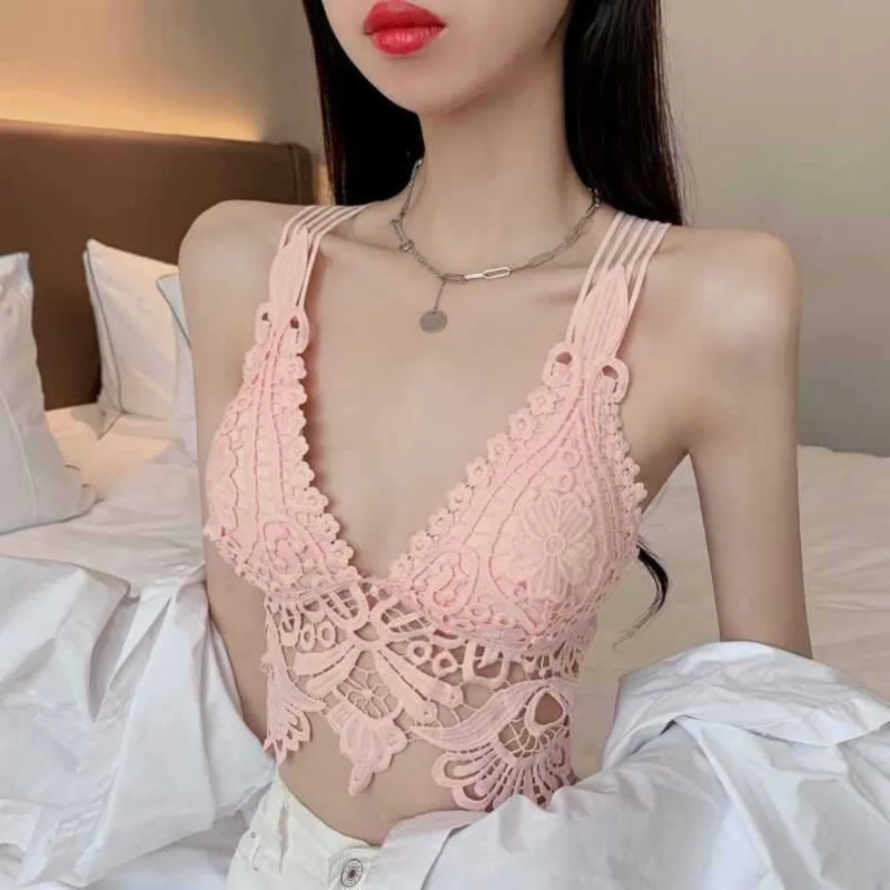 Womens Sexy Tops Lace Crop Top - Cami Top Lace avaliação e preço