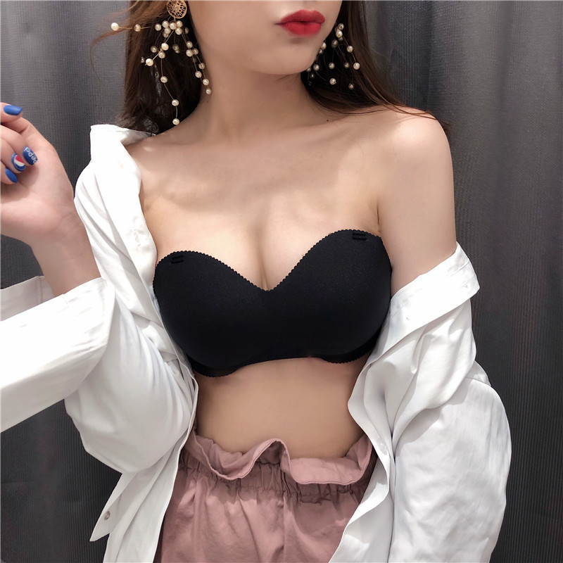 Sexy Backless Invisible Bra Pu - Strapless Bra Backless avaliação e preço