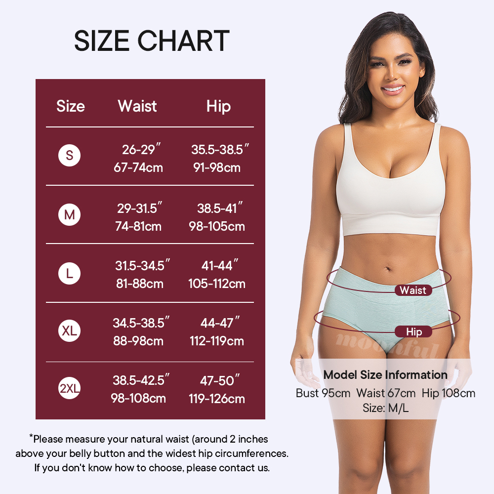 Menstrual Panties Woman Super  - Period Panty Absorbent avaliação e preço