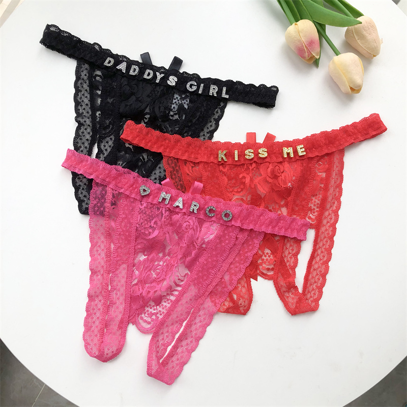 Customized G-String Panties Cr - Thong Bikini Women avaliação e preço