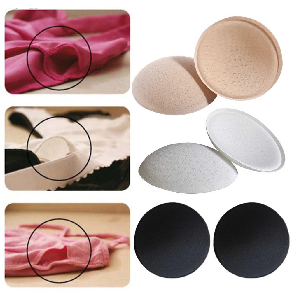 1 Pair Round Sponge Push Up Br - Push Up Bra Padded avaliação e preço