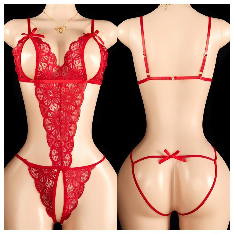 Open Bra Lingerie Set Erotic U - Bodystocking Fishnet avaliação e preço