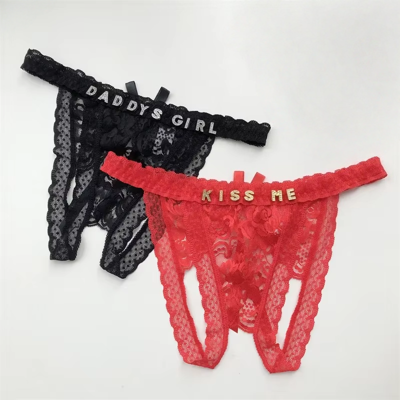 Customized Crystal Name Letter - Thong Bikini Women avaliação e preço