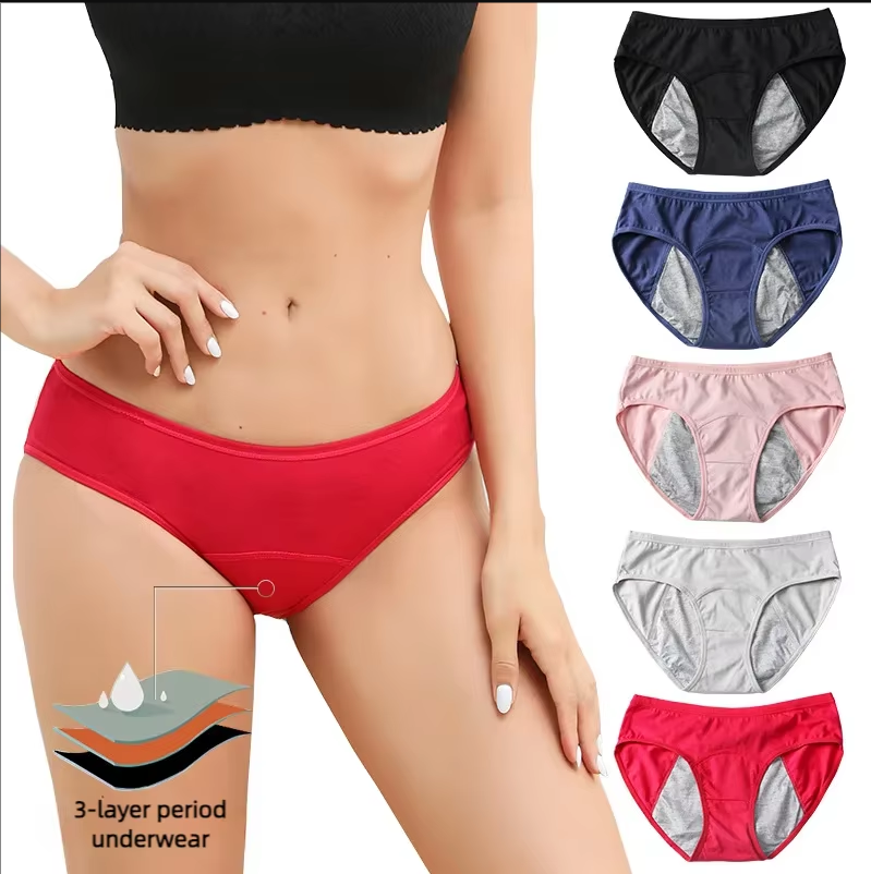 Hot Sale Mid-Rise Seamless Men - Period Panty Absorbent avaliação e preço