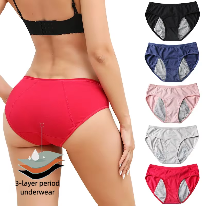 Hot Sale Mid-Rise Seamless Men - Period Panty Absorbent avaliação e preço