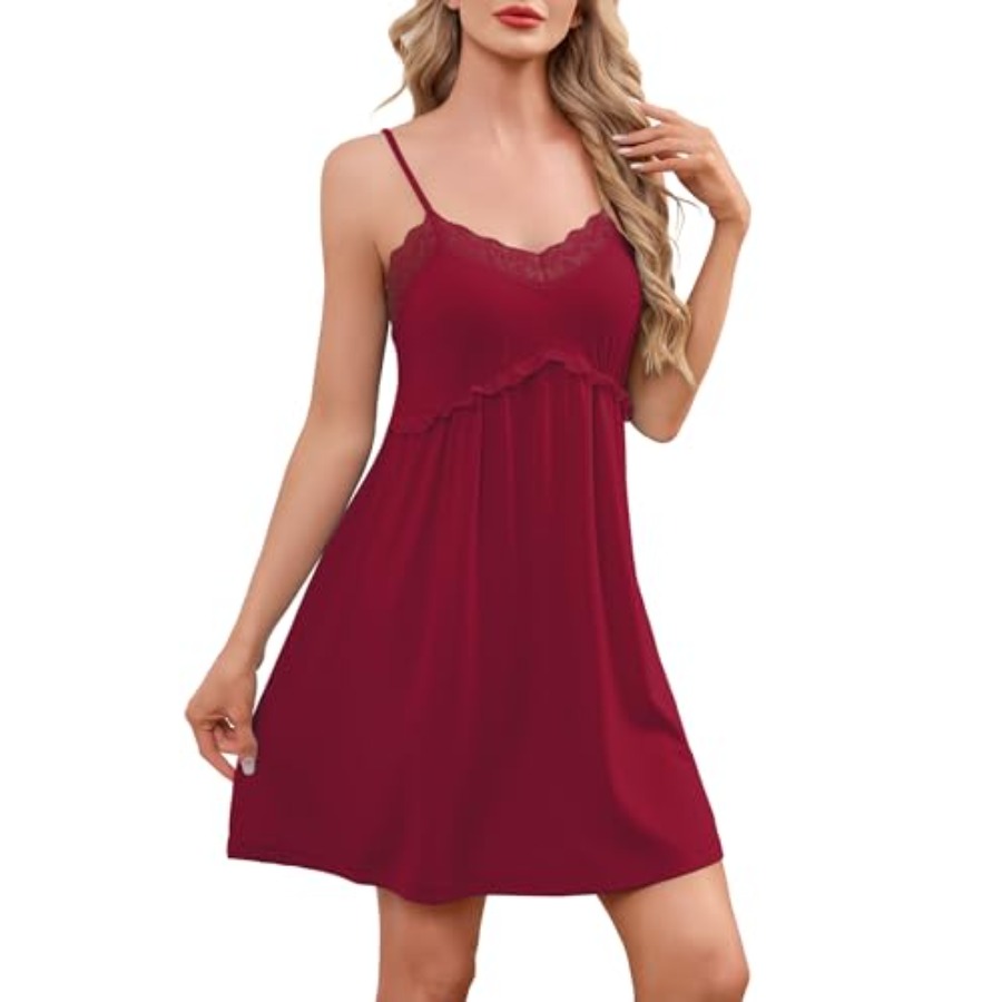 Sexy Nightgowns for Women Lace - Babydoll Chemise Night avaliação e preço