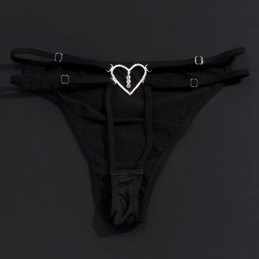 Heart Thong Swimsuit Panty Wom - Thong Bikini Women avaliação e preço
