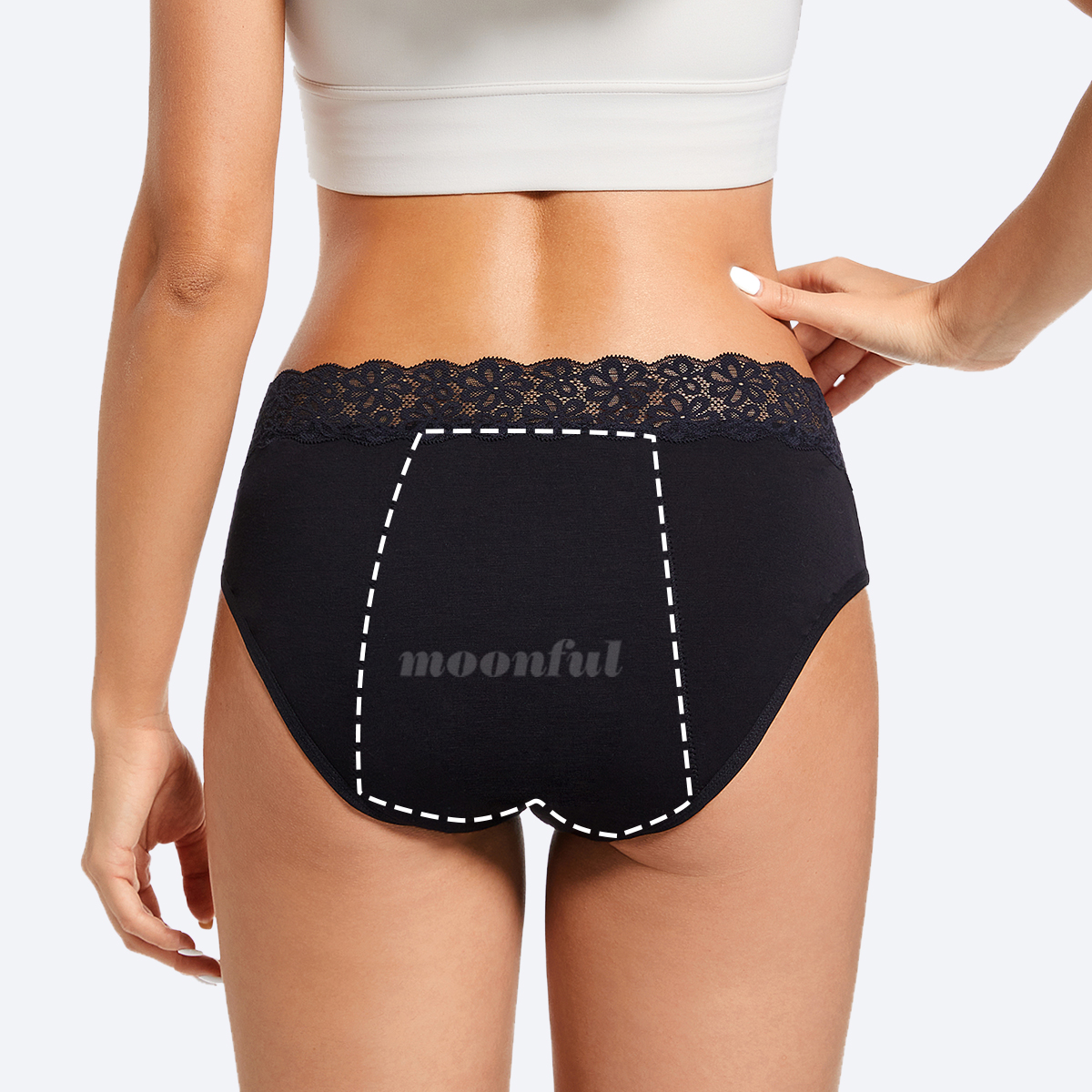 Menstrual Cycle Absorbent Unde - Period Panty Absorbent avaliação e preço