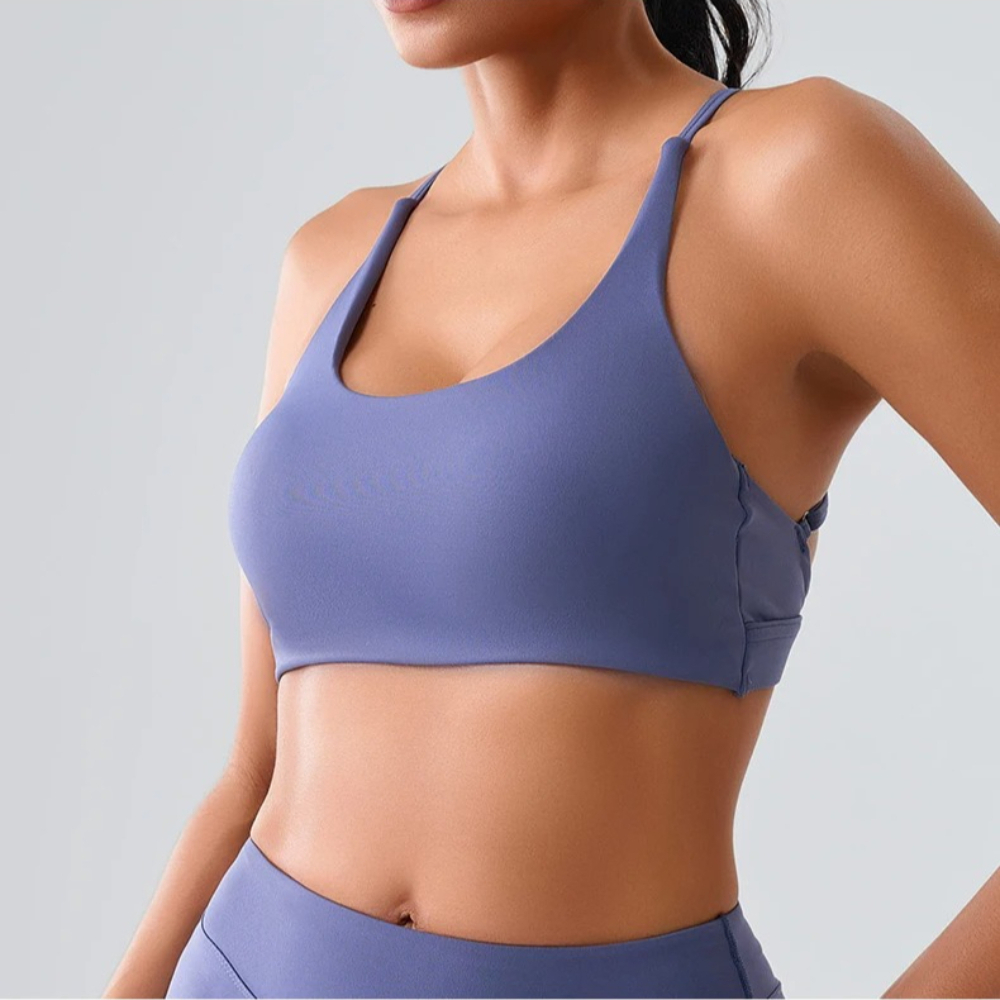 Women Impact Halter Sports Bra - Push Up Bra Padded avaliação e preço