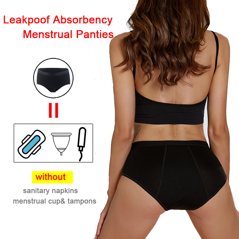 3Pcs Heavy Flow Menstrual Pant - Period Panty Absorbent avaliação e preço