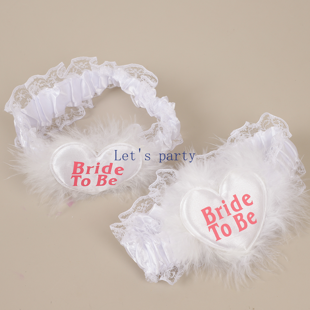 1Pcs Sexy Lace Bride To Be Gar - Garter Belt Set avaliação e preço