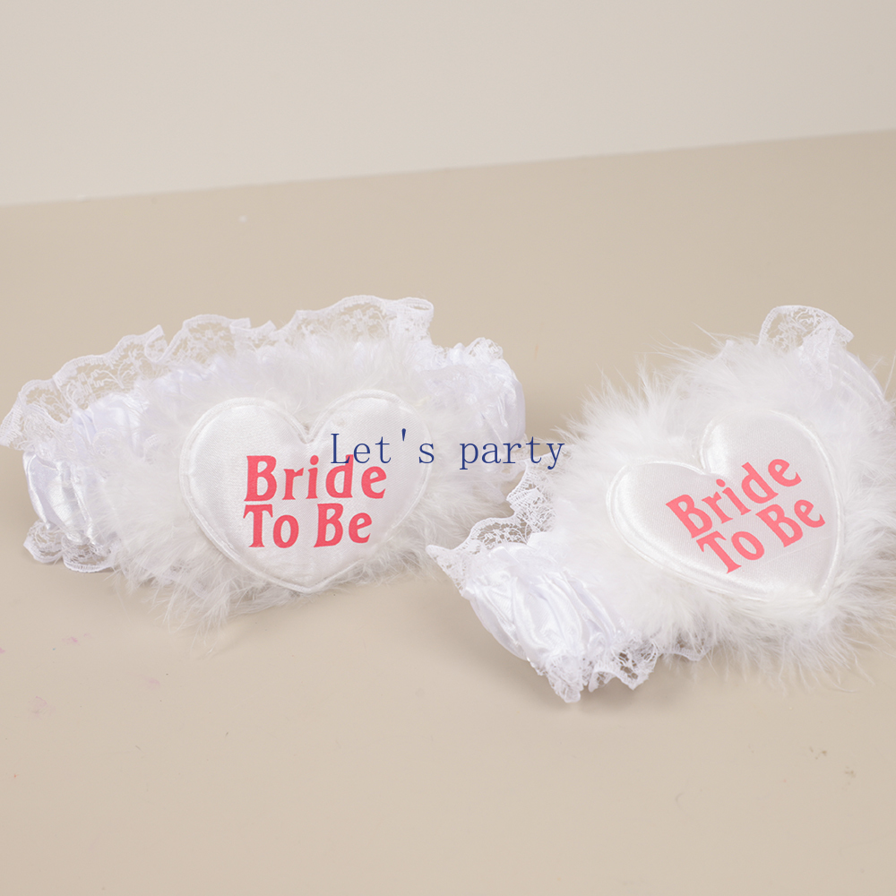 1Pcs Sexy Lace Bride To Be Gar - Garter Belt Set avaliação e preço