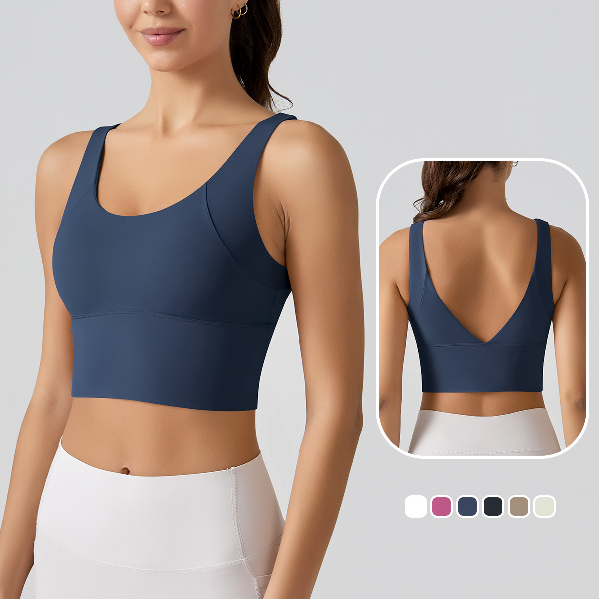 1PC New Yoga Tank Top Summer S - Push Up Bra Padded avaliação e preço