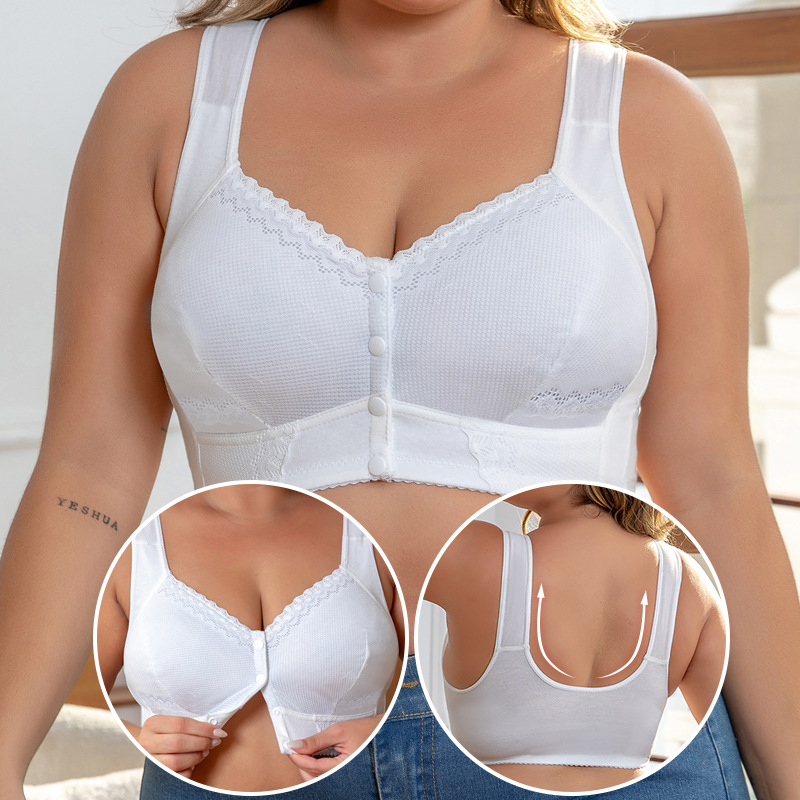 1XL to 7XL Plus Size Front Clo - Seamless Underwear Women avaliação e preço