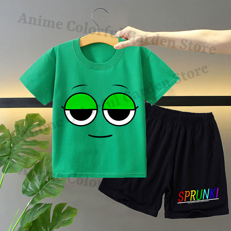 Sprunki 2pcs T-shirt and Short - Boyshort Underwear avaliação e preço