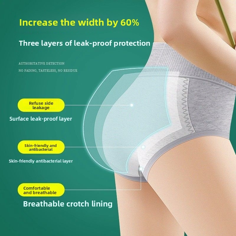 Women High Waist Period Underw - Period Panty Absorbent avaliação e preço