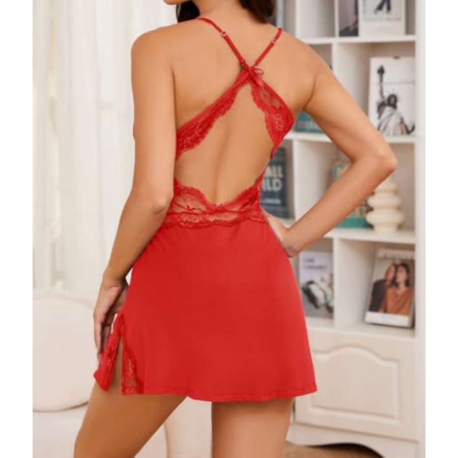 Sexy Night Gowns for Women Bab - Babydoll Chemise Night avaliação e preço