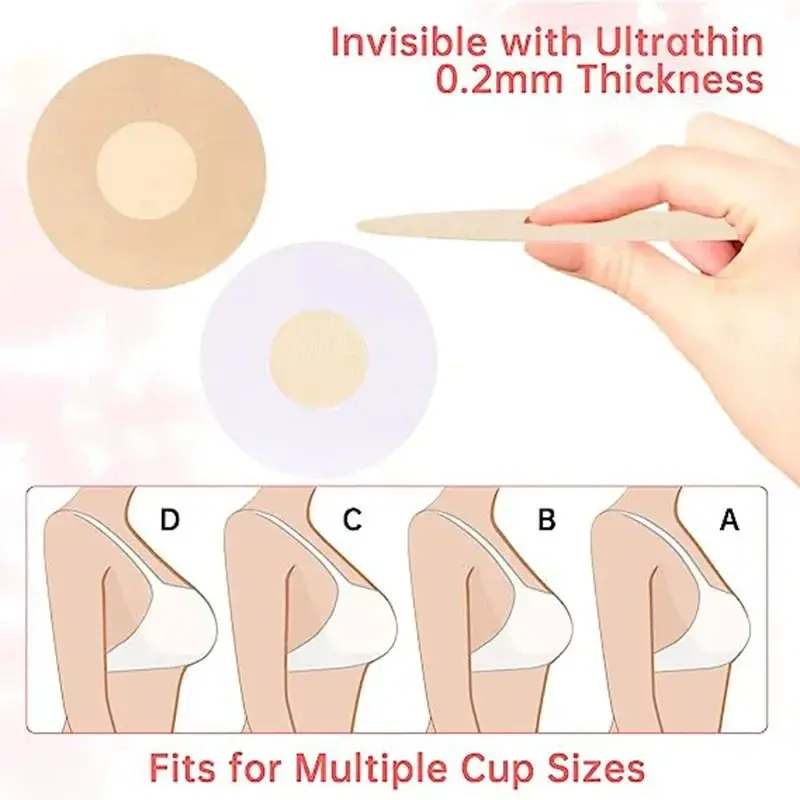100Pcs Nipple Sticker Disposab - Nipple Cover Pasties avaliação e preço