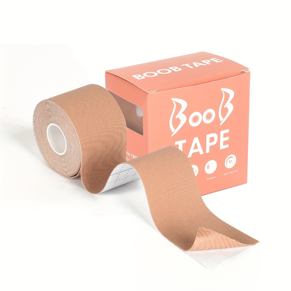 YITAPE Boob Tape 5cm*5M Breast - Silicone Bra Adhesive avaliação e preço