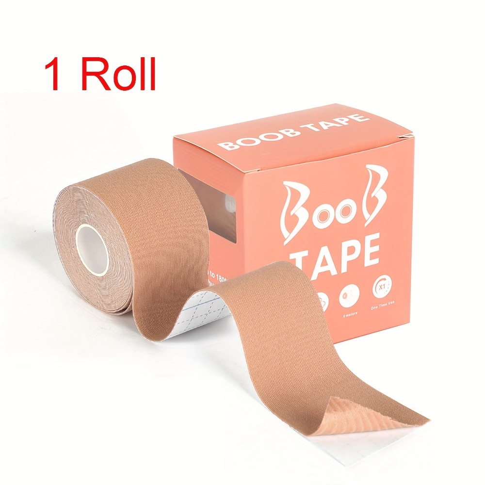 YITAPE Boob Tape 5cm*5M Breast - Silicone Bra Adhesive avaliação e preço