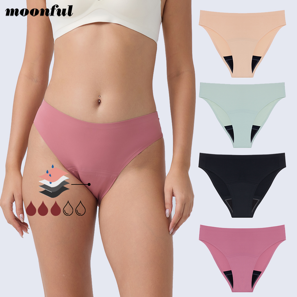 Menstrual Panties Women Leak p - Period Panty Absorbent avaliação e preço