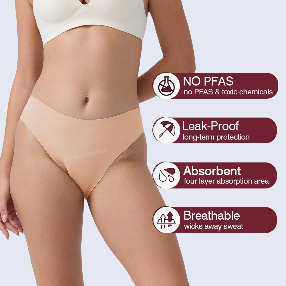 Menstrual Panties Women Leak p - Period Panty Absorbent avaliação e preço