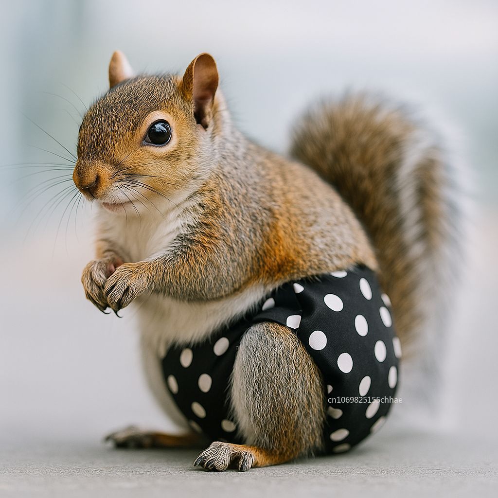 S/M Absorbent Squirrel Diapers - Period Panty Absorbent avaliação e preço