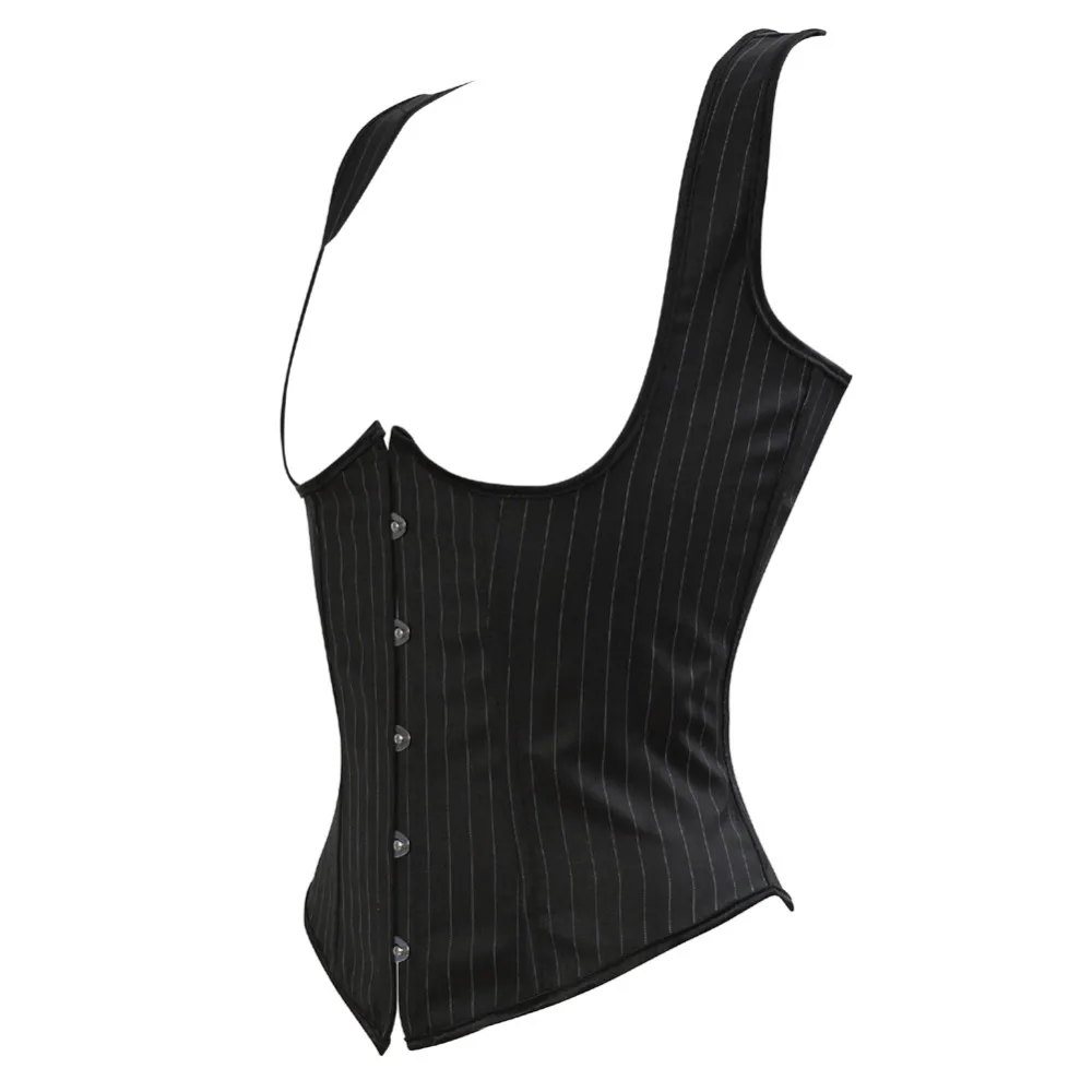 Women's Gothic Jacquard Underb - Corset Waist Cinch avaliação e preço