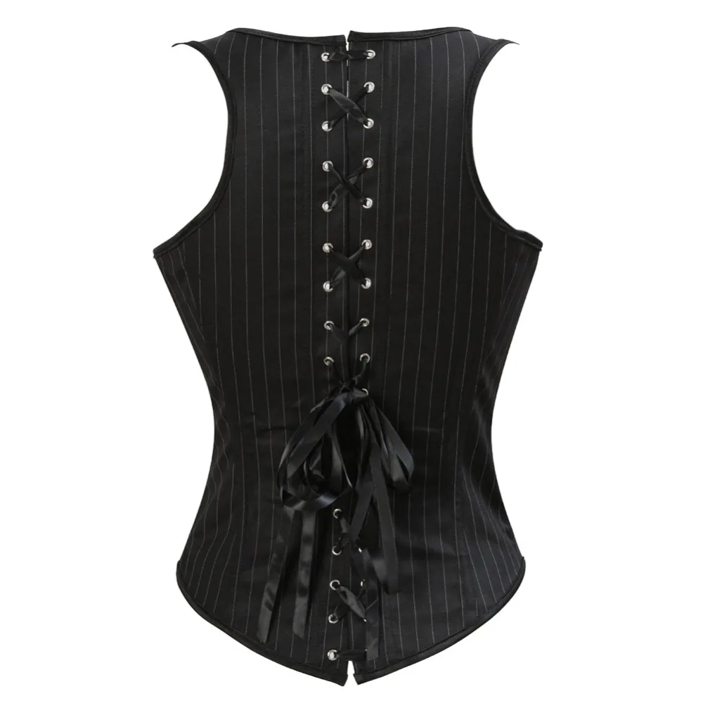 Women's Gothic Jacquard Underb - Corset Waist Cinch avaliação e preço