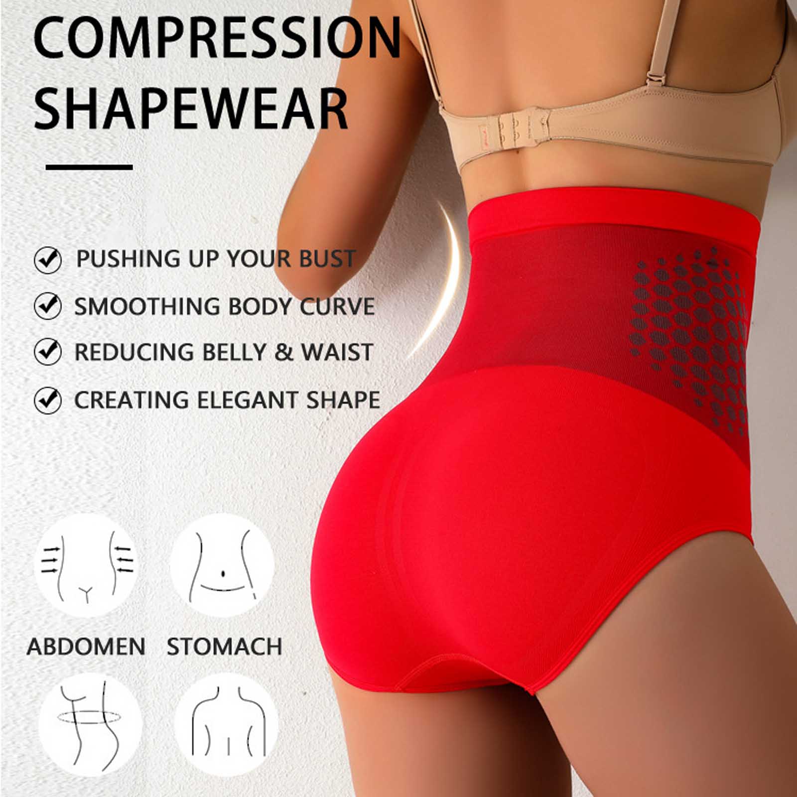 High Waist Tummy Control Shape - Seamless Underwear Women avaliação e preço